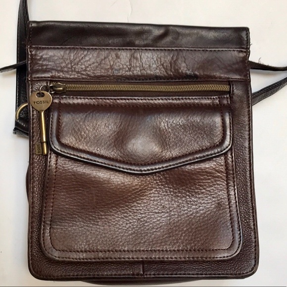 Fossil Leather Crossbody Purse - Picture 3 of 8